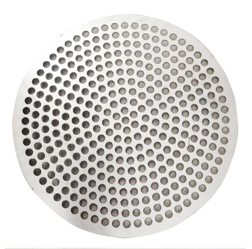 圆形筛片激光打孔加工