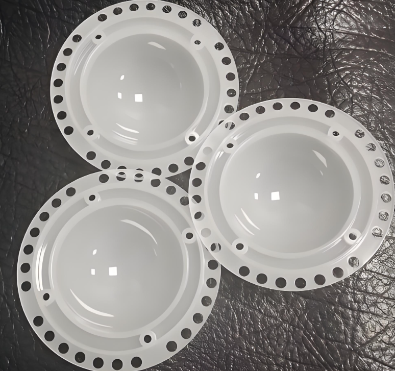 LED灯罩如何加工微孔