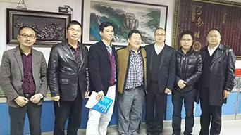 客户团队来公司考察